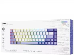 Фото: Клавіатура Proove Gaming Cyrex KTT AquaPrime Magnetic White/Purple (MKCR00022417) № 9 | KTC