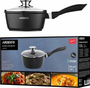 Фото: Ківш Ardesto Gemini Lazio 1.9L Black (AR1919SA) № 9 | KTC
