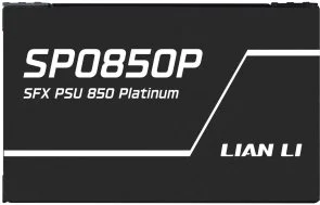 Фото: Блок живлення Lian-Li 850W SP0850P Black (G9P.SP0850P.B000.EU) № 6 | KTC