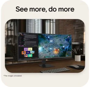 Фото: Монітор LG UltraWide 34U640B-B Black - 34" VA / 3440x1440 / 144 Гц / AMD FreeSync Premium / HAS № 8 | KTC