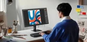 Фото: Монітор Xiaomi A24i 2026 Black (ELA6416EU) - 23.8" IPS / 1920×1080 / 144 Гц / AMD FreeSync № 6 | KTC