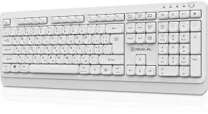 Фото: Клавіатура Real-EL RK-761W Wireless White (EL123100059) № 4 | KTC