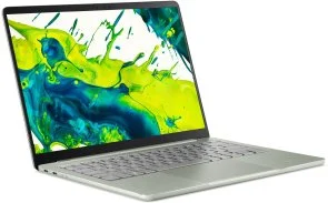 Фото: Ноутбук Acer Swift Air 14 SFA14-I31-56TW NX.W4EEU.007 Green - 14" IPS 120 Гц / Intel Core 5 / 320 / DDR5 12 ГБ / PCI-E SSD 512 ГБ / Intel Graphics № 3 | KTC