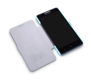 Фото: Чохол Nillkin для Lenovo P780 - Fresh Series Leather синій № 4 | KTC