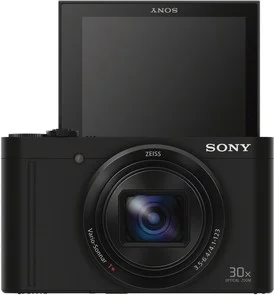 Фото: Цифрова фотокамера Sony Cyber-Shot WX500 чорна № 2 | KTC