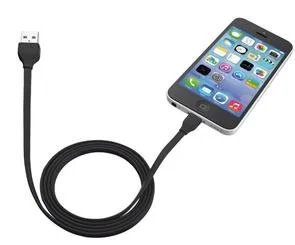 Фото: Кабель USB Urban Revolt AM / Lightning 1 м чорний № 4 | KTC
