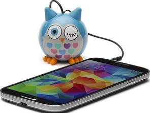 Фото: Колонка KitSound Mini Buddy Owl синя № 4 | KTC