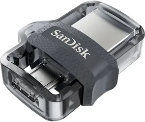 Фото: Флешка USB SanDisk Ultra Dual Drive 128GB Black (SDDD3-128G-G46) № 2 | KTC