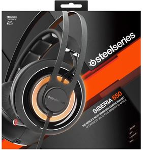 Гарнітура SteelSeries Siberia 650 чорна