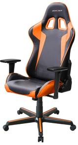 Крісло ігрове DXRACER FORMULA OH/FH00/NO чорне з оранжеві вставками