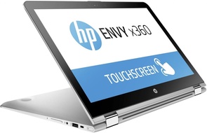 Ноутбук HP Envy x360 15-aq002ur (E9K44EA) сріблястий