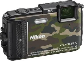 Фото: Цифрова фотокамера Nikon Coolpix AW130 Camouflage № 4 | KTC