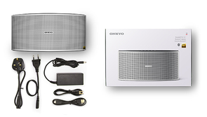 Колонка Onkyo X9, Bluetooth, Срібляста