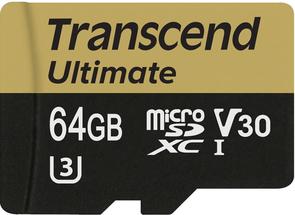 Карта пам'яті Transcend Ultimate Micro SDHC 64 ГБ (TS64GUSDU3M)