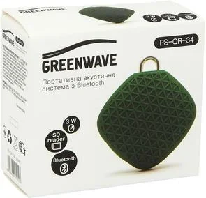 Фото: Колонка GREENWAVE PS-QR-34 зелена № 3 | KTC