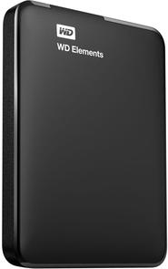 Зовнішній жорсткий диск Western Digital Elements (WDBUZG5000ABK-WESN) 500 ГБ чорний