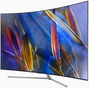 Телевізор LED Samsung QE55Q7CAMUXUA (Curved, Smart TV, Wi-Fi, 3840x2160)