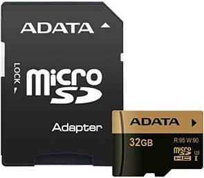 Карта пам'яті A-Data Micro SDHC 32GB AUSDH32GXUI3-RA1