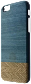 Фото: Чохол Mannwood for iPhone 6 - Wood Denim/Black (M1464B) № 4 | KTC