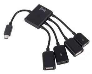 Фото: USB-хаб Lapara Port Lapara Black (LA-MicroUSB-OTG-HUB black) № 3 | KTC