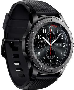 Смарт годинник Samsung SM-R760 Gear S3 Frontier Dark Grey (SM-R760NDAASEK)