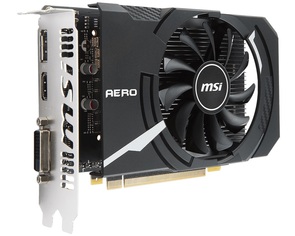 Відеокарта MSI GTX 1050 Aero ITX OCV1 (GTX 1050 AERO ITX 2G OCV1)