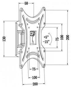 Кронштейн ITech LCD511