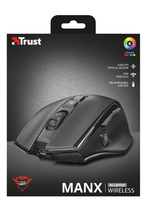 Миша Trust GXT 140 Manx Rechargeable Black (21790)