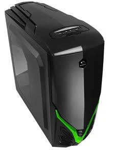 Фото: Корпус RAIDMAX VIPER II AO7WBG Black/Green № 4 | KTC