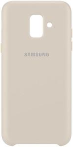 for Samsung A6 2018/A600 - Dual Layer Cover Gold