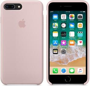 for iPhone 8Plus/7Plus - Silicone Case Pink Sand