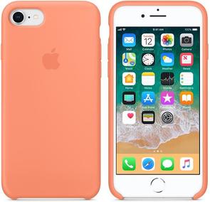 for iPhone  7/8  - Silicone Case Peach