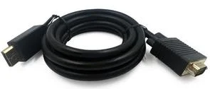 Фото: Перехідник Cablexpert DP / VGA 1.8m Black (CCP-DPM-VGAM-6) № 2 | KTC