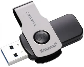 Фото: Флешка USB Kingston DataTraveler Swivl 16GB Black (DTSWIVL/16GB) № 2 | KTC