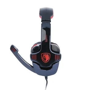 Фото: Гарнітура Sades SA-708 GPower Black/Red (SA708 Black/Red) № 3 | KTC