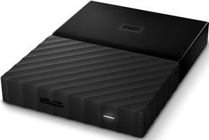 Зовнішній жорсткий диск Western Digital My Passport Thin 2TB WDBS4B0020BBK-WESN Black