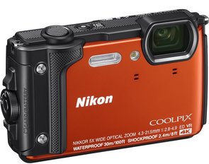 Компактна фотокамера Nikon Coolpix W300 Orange (VQA071E1)