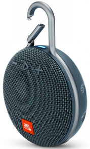 Портативна акустика JBL Clip 3 Blue (JBLCLIP3BLU)