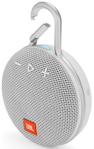 Портативна акустика JBL Clip 3 White (JBLCLIP3WHT)