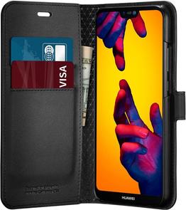 Чохол-книжка Spigen для Huawei P20 Lite/Nova 3e - Wallet S Black