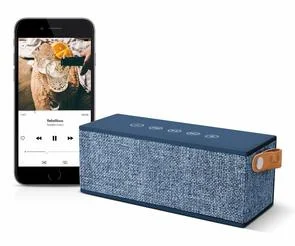 Фото: Портативна колонка Fresh 'N Rebel Rockbox Brick Fabriq Edition Bluetooth Indigo (1RB3000IN) № 3 | KTC