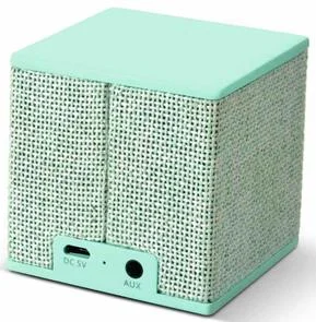 Фото: Портативна колонка Fresh 'N Rebel Rockbox Cube Fabriq Edition Bluetooth Peppermint (1RB1000PT) № 2 | KTC