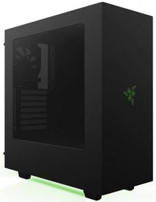 Корпус для ПК NZXT S340 Designed by Razer Black (CA-S340W-RA)