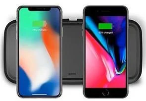 Фото: Бездротова зарядна станція Zens Dual Fast Wireless Charger 10W Black (ZEDC02B/00) № 3 | KTC