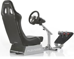 Крісло ігрове Playseat Evolution, з кріпленням для руля та педалей, Black