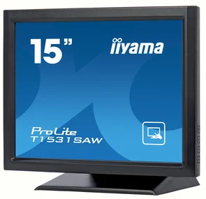 Фото: Монітор iiyama ProLite T1531SAW (T1531SAW-B1) чорний № 2 | KTC