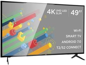 Телевізор LED Ergo LE49CU6520AK (Android TV, Wi-Fi, 3840x2160)