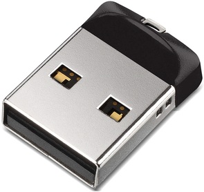 Флешка USB SanDisk Cruzer Fit 64GB SDCZ33-064G-G35 Black