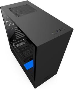 Корпус для ПК NZXT H500 Black/ Blue (CA-H500B-BL)