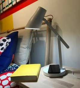 Фото: Настільна смарт лампа Nous LED Lamp S5 Wireless charging White № 5 | KTC